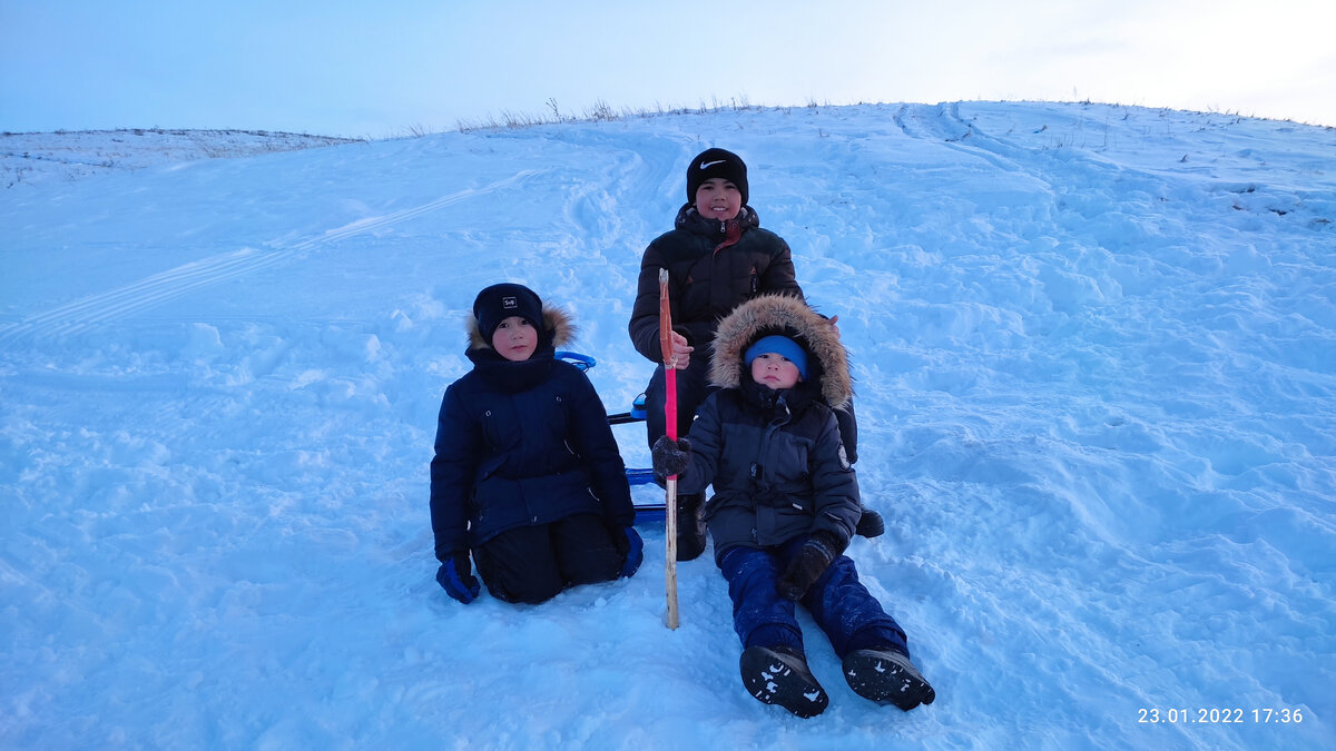 На горе, фото на память