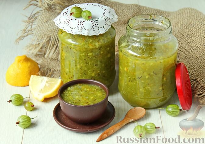 Крыжовник с лимоном на зиму без варки. Варенье из крыжовника с бананом. Варенье с бананом и крыжовником. Крыжовник с бананом без варки. Варенье из крыжовника с апельсином и бананом