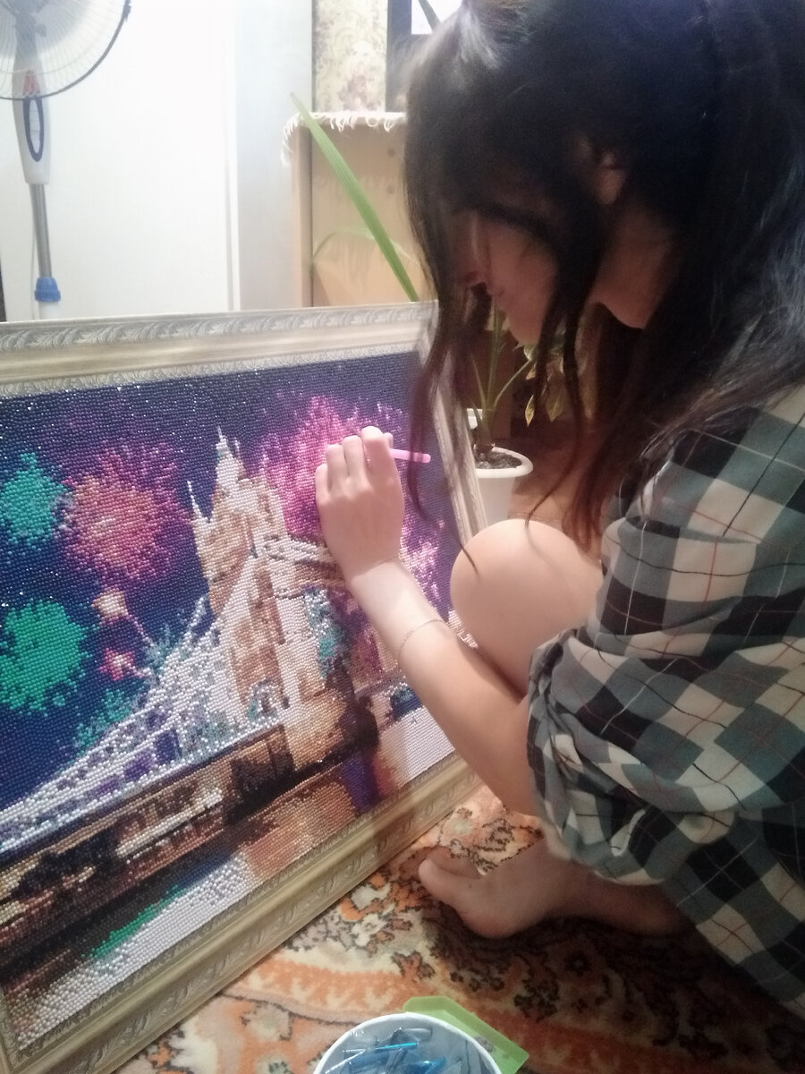 Завершаю картину 😊 