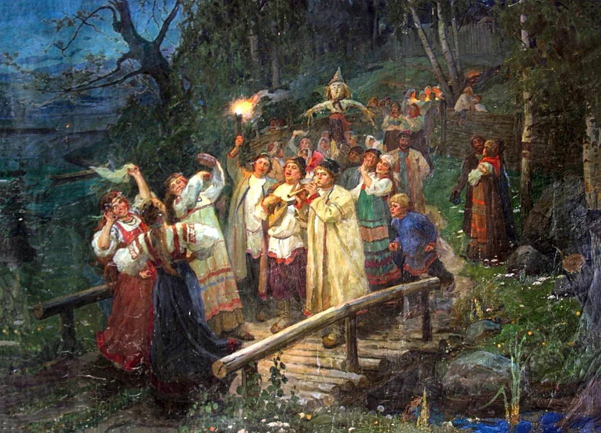 Генрих семирадский «ночь на Ивана Купалу»
