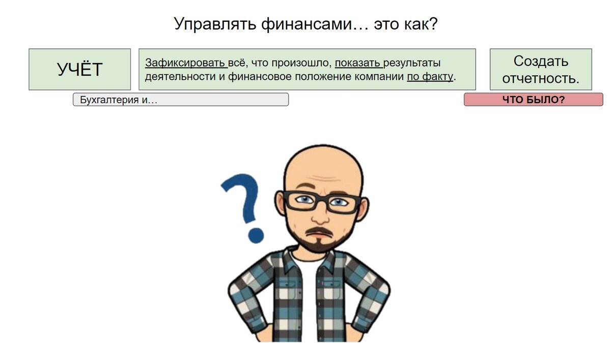 Управление финансами - учёт