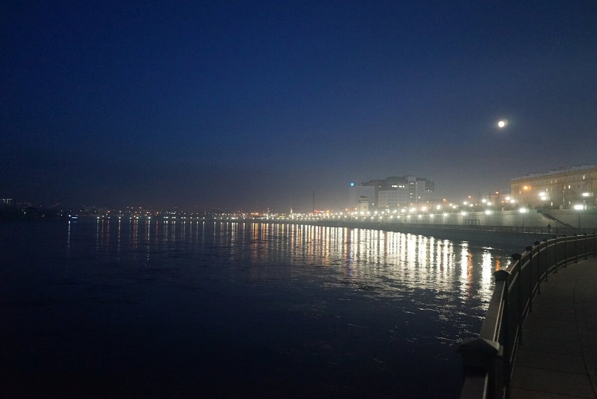  Река Ангара в г. Иркутск в ноябре 2022 года, фото автора