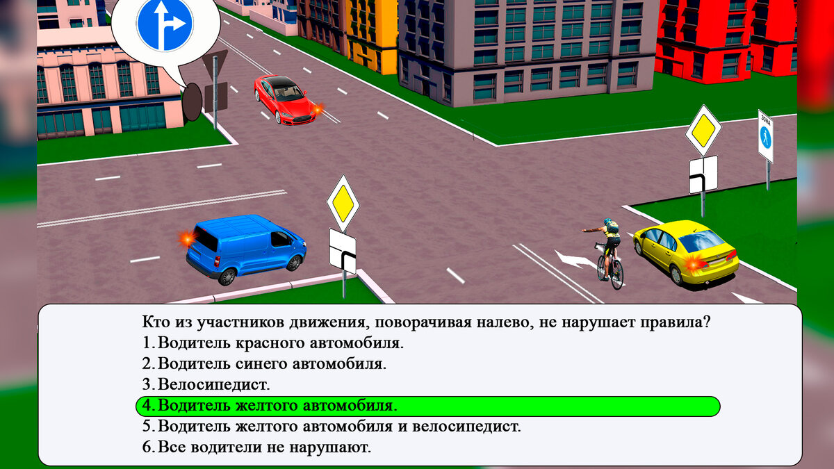 Кто из участников движения, поворачивая налево, не нарушает правила? | Клуб  Дорог | Дзен