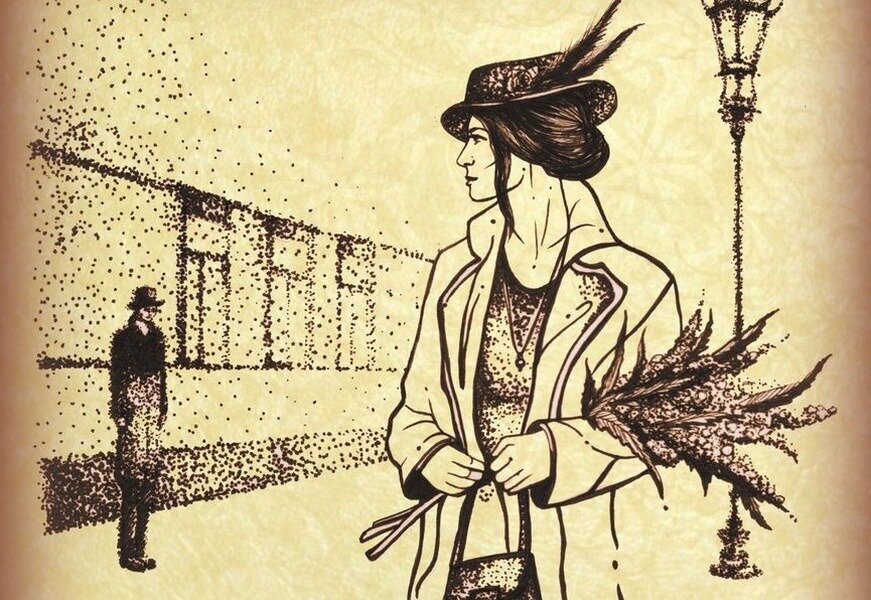 Иллюстрация к роману "Мастер и Маргарита"