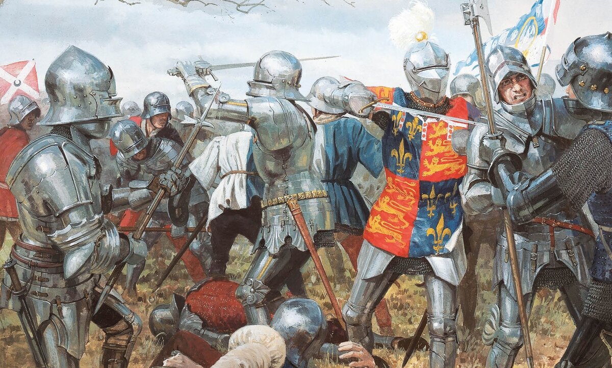 Сражение при Уэйкфилде, 1460 год. Художник: Graham Turner