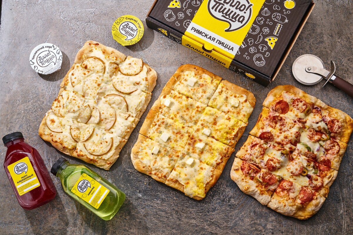 Пицца от сети ресторанов «Алло! Пицца»