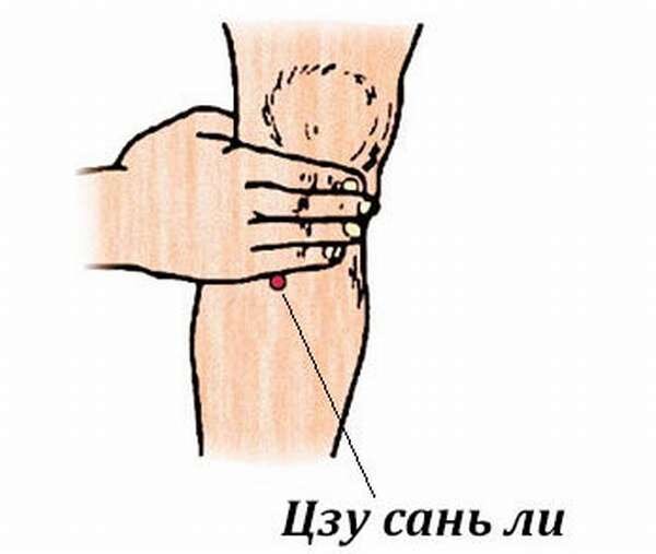 Точка Цзу Сань Ли