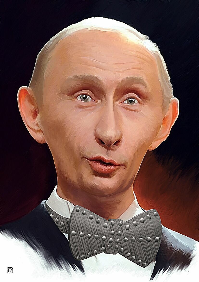 Шаржи на путина картинки