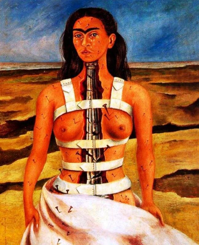 Фрида Кало, «Сломанная колонна» (1944 г.)