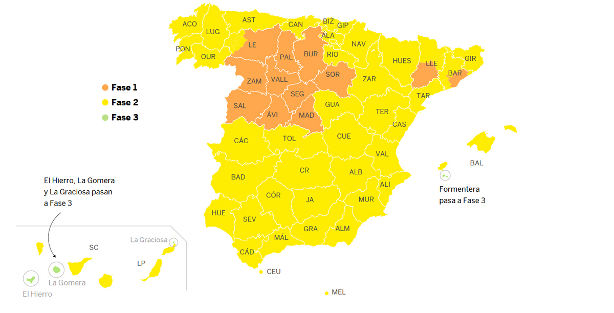 Fase 1: Фаза 1/ Fase 2: Фаза 2 / Fase 3: Фаза 3 https://elpais.com/sociedad/2020/05/07/actualidad/1588852756_386639.html