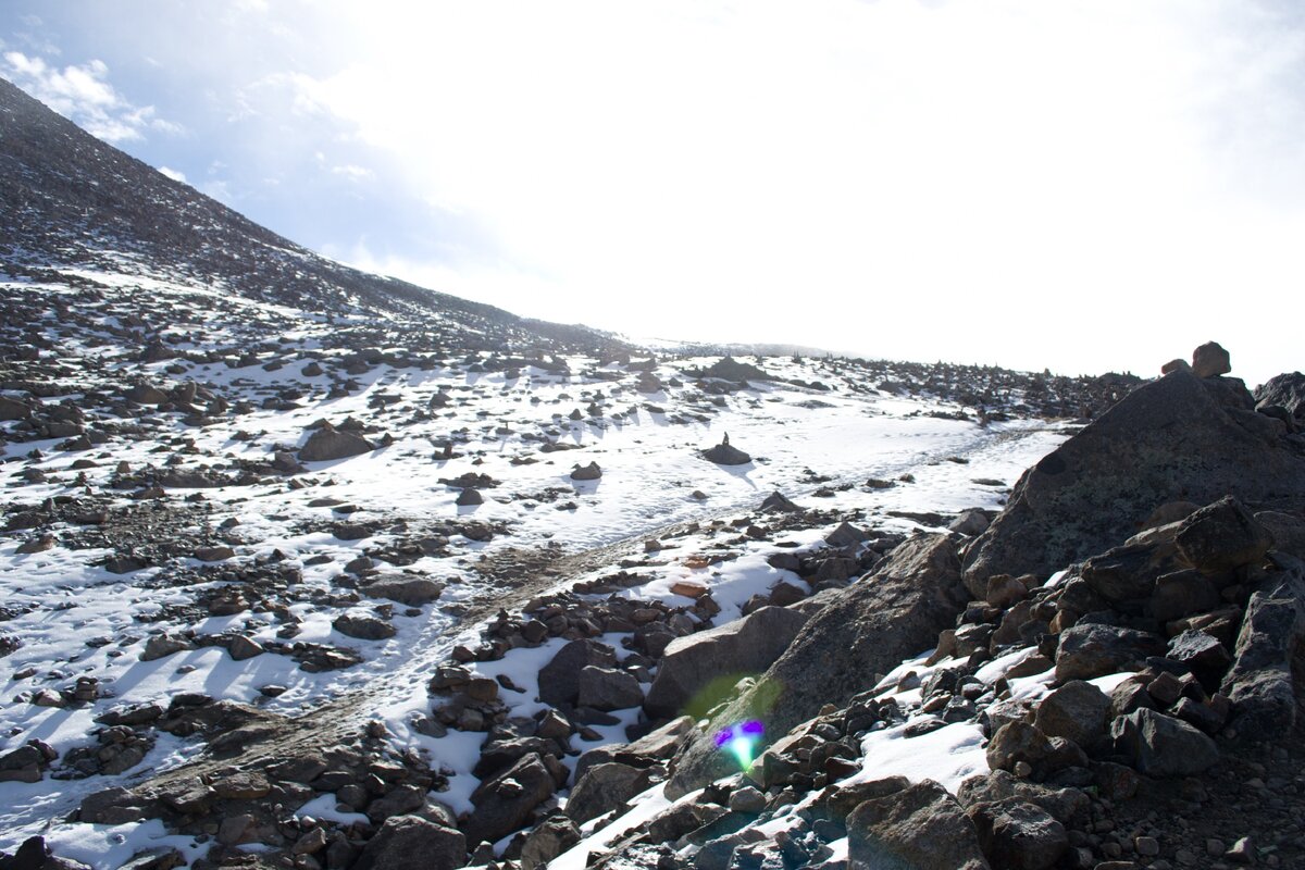 Последний тягун перед перевалом