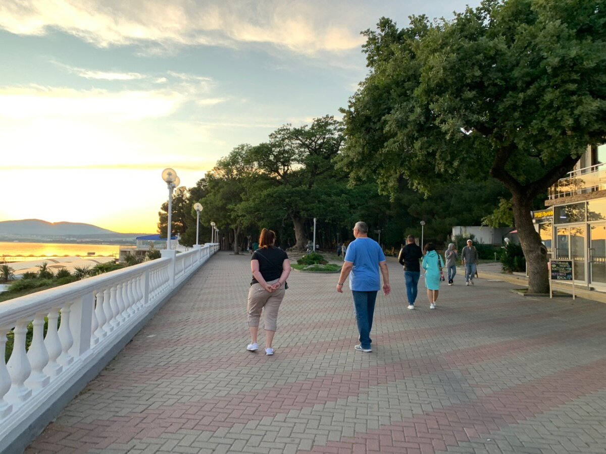 Набережная геленджика все