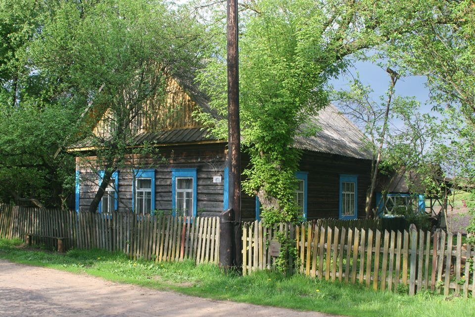 Дом в Косаричах. Источник фото: сообщество "Деревенские люди" в Facebook