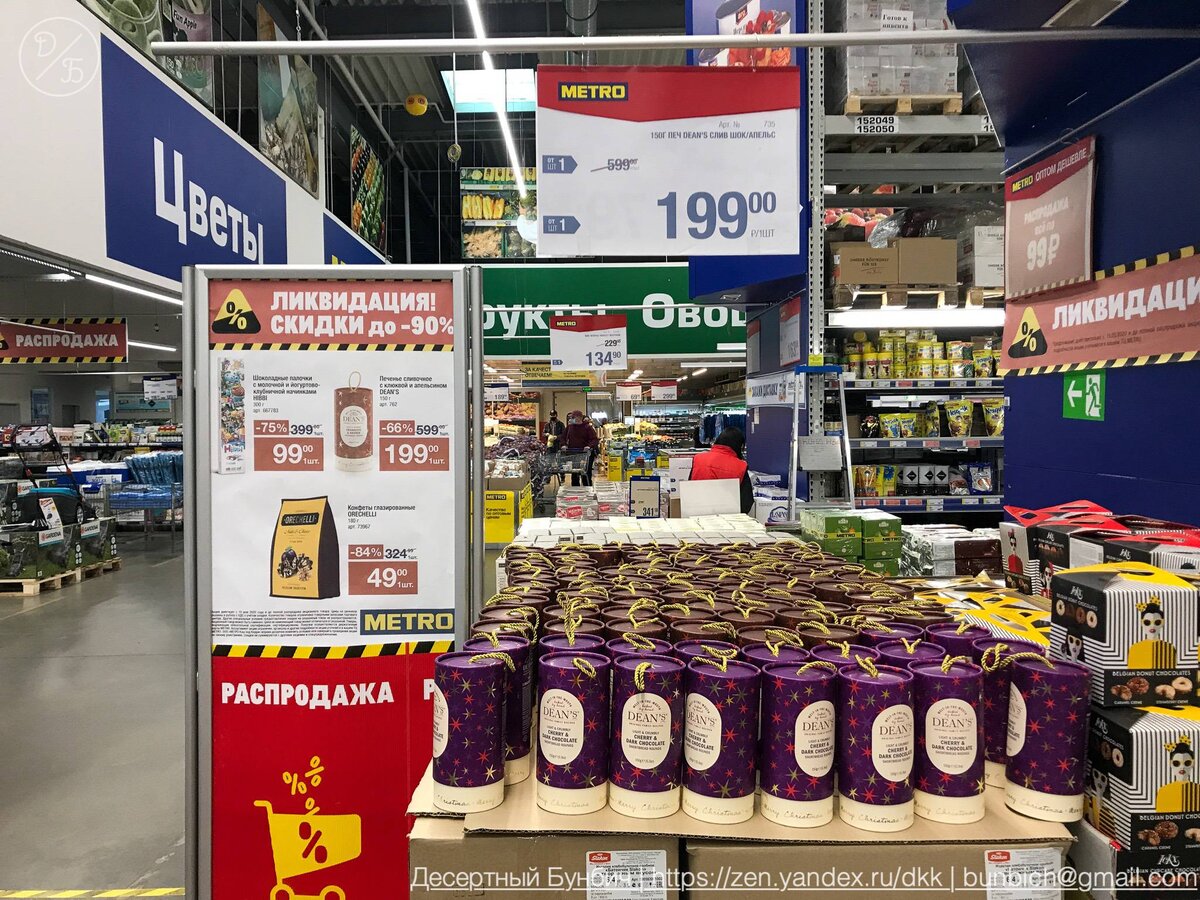 Видимо печенье плохо раскупали на Рождество, раз сделали такую большую скидку