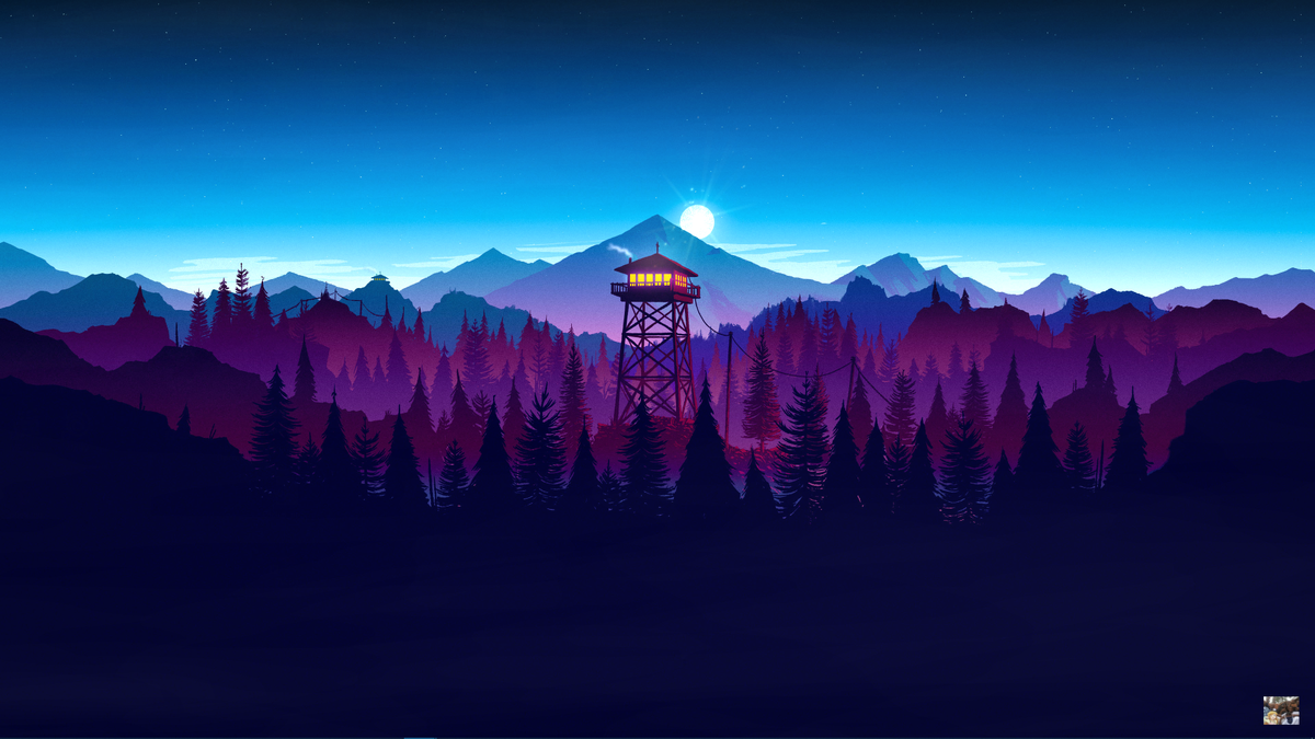 Вид на рассвет