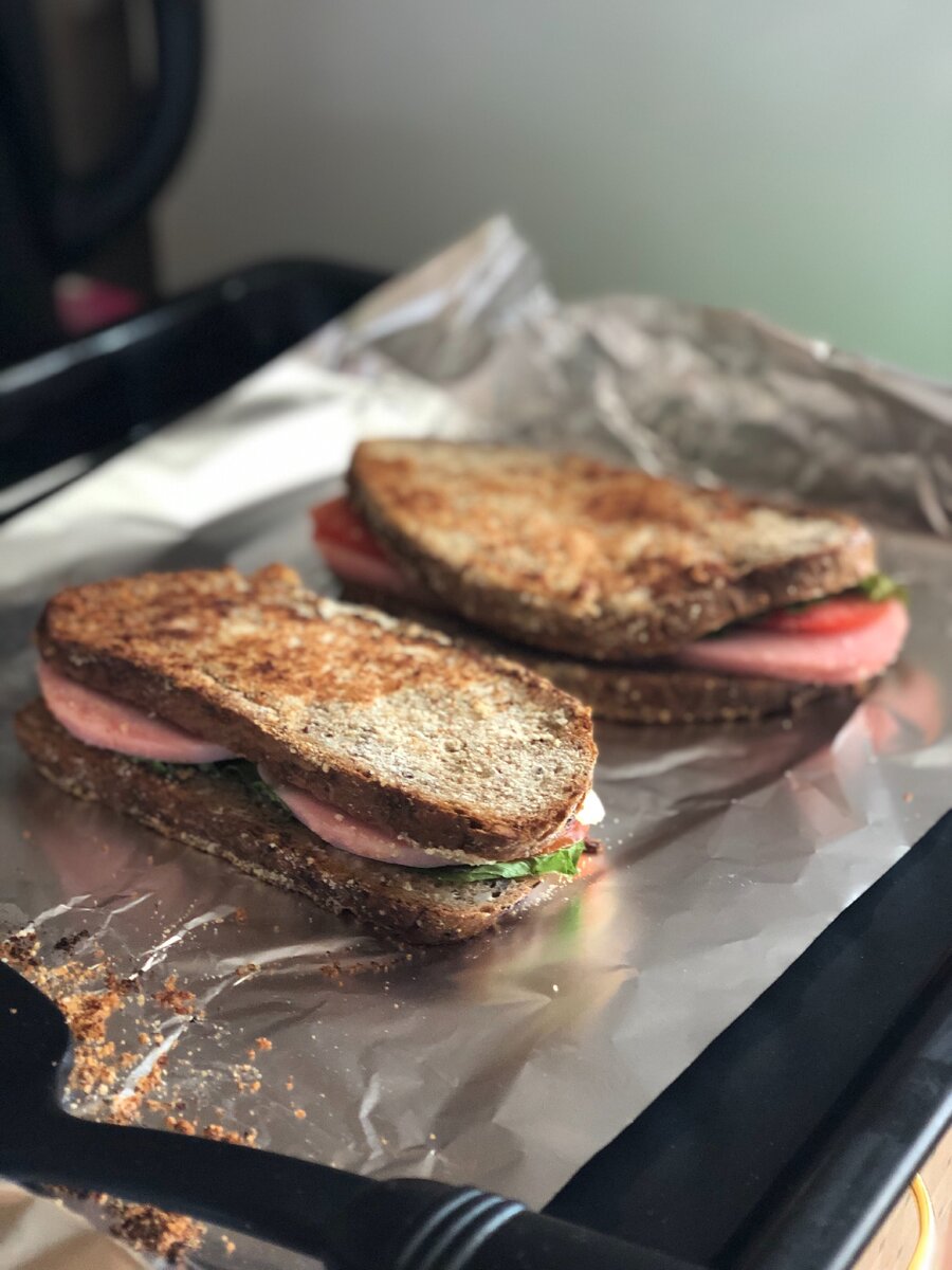 Вкусные сэндвичи для завтрака