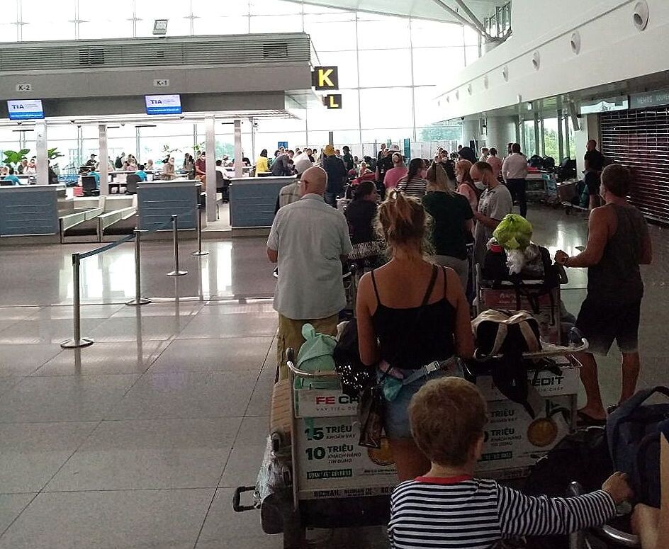 Регистрация на вывозной рейс