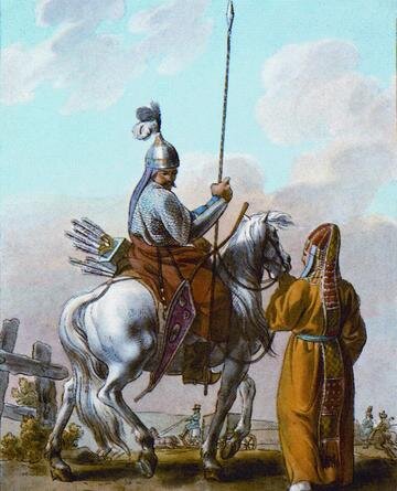 Воин-башкир