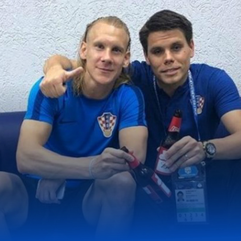 Домагой Вида и Огнен Вукоевич на ЧМ-2018