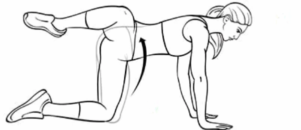 Пара простых упражнений для улучшения подвижности тазобедренного и коленного сустава.