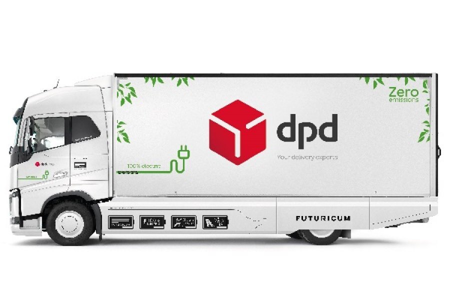 DPD получит электрический грузовик Logistics 18E с диапазоном 760 км