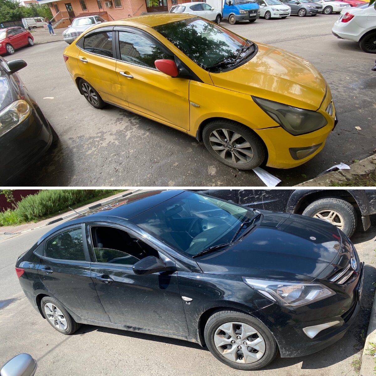 Верхний - 2015г и 350.000км, нижний - 2015г и 150.000км