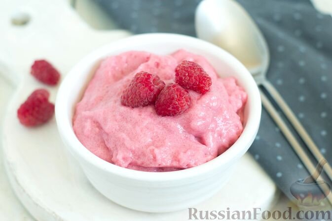 малина, крупа манная, сахар, ванилин