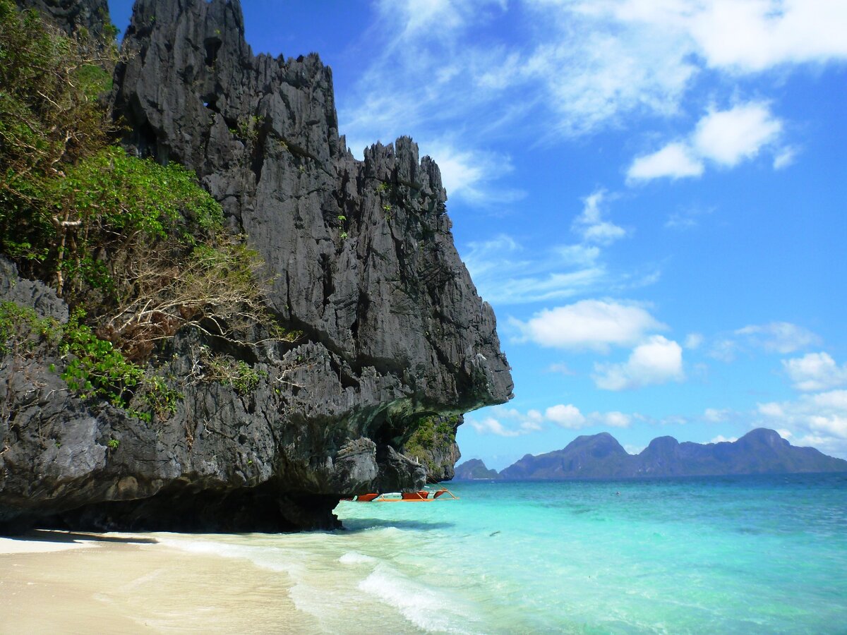 Пляж на Филиппинах