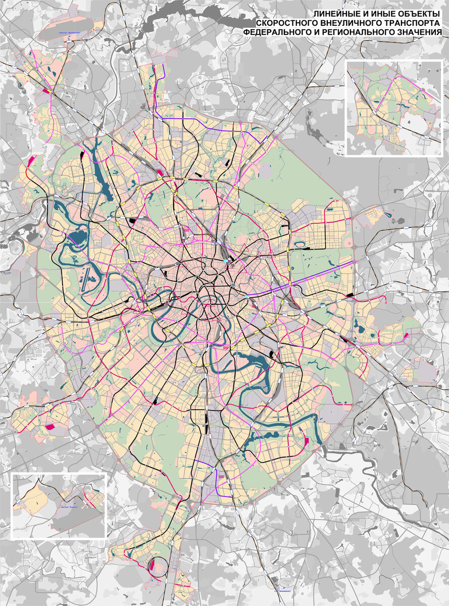 Планы по развитию метро москвы