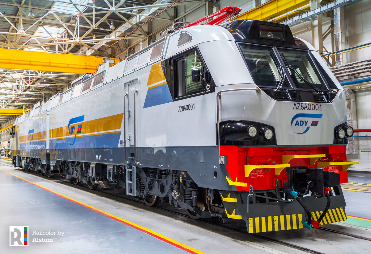 Электровоз AZ8A  (Prima Т8), фото https://railcolornews.com/