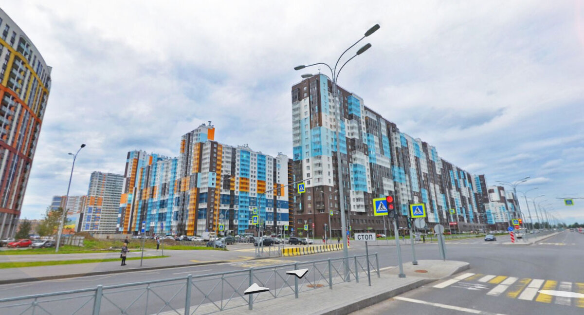 Скрин с панорамы на Яндекс.Карты