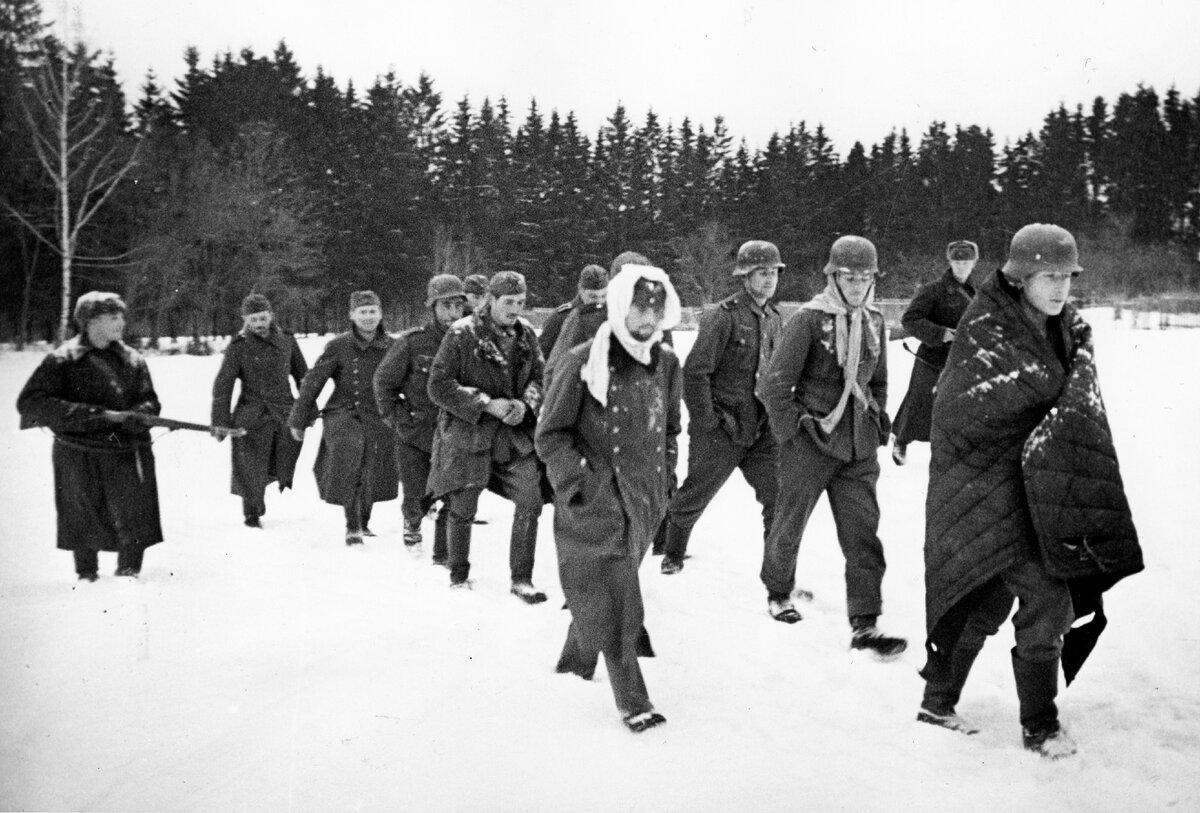 немцы под москвой 1941