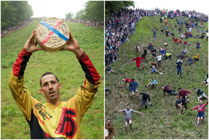 Куперсхилдская сырная гонка. | Фото: Вокруг Света, Bucket List Events. Источник: https://novate.ru/blogs/300619/50855/