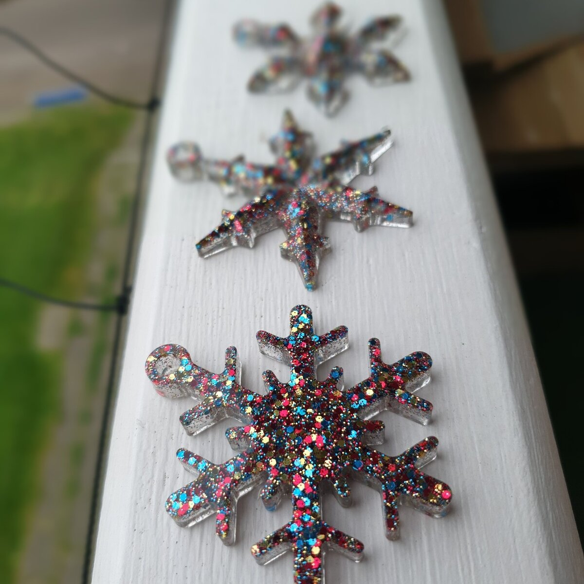 Блестки в эпоксидной смоле