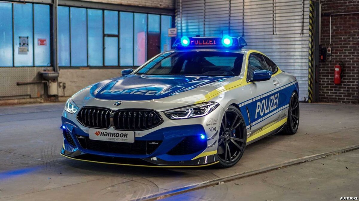 AC Schnitzer превращает BMW M850i в грубую полицейскую машину. Под капотом  620 л.с. | AUTOJOKE | Дзен