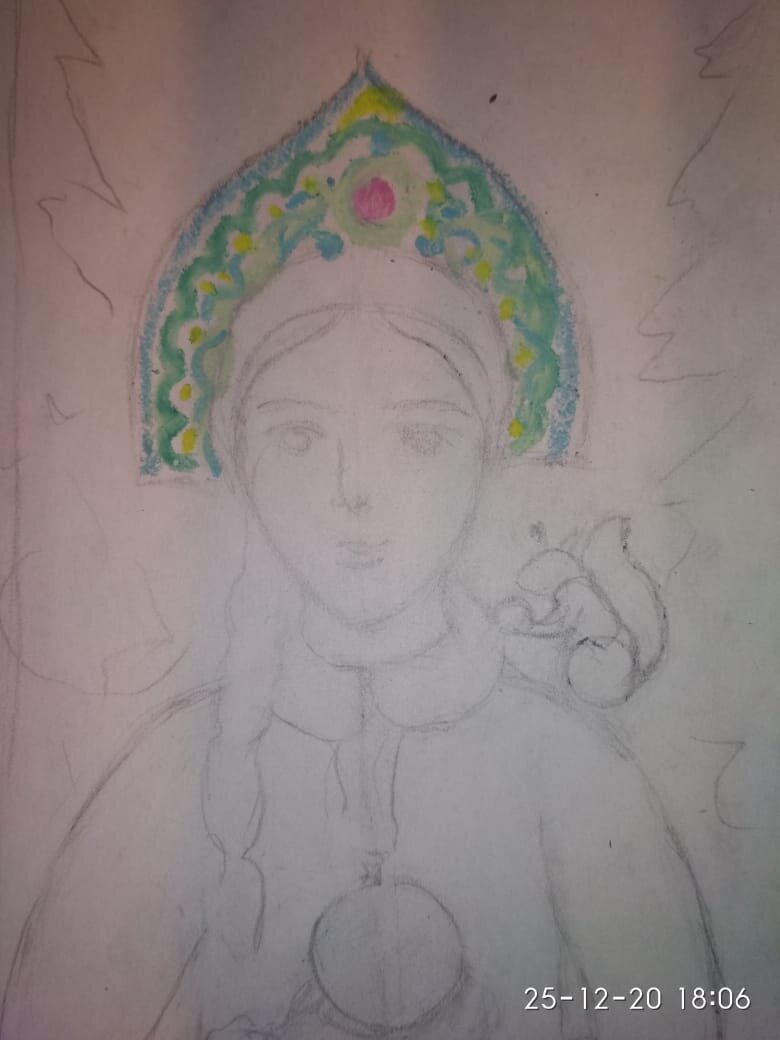 Кокошник.