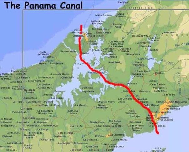 Панамский канал на карте Северной Америки. Панамский канал физическая карта. Панамский пролив на карте.
