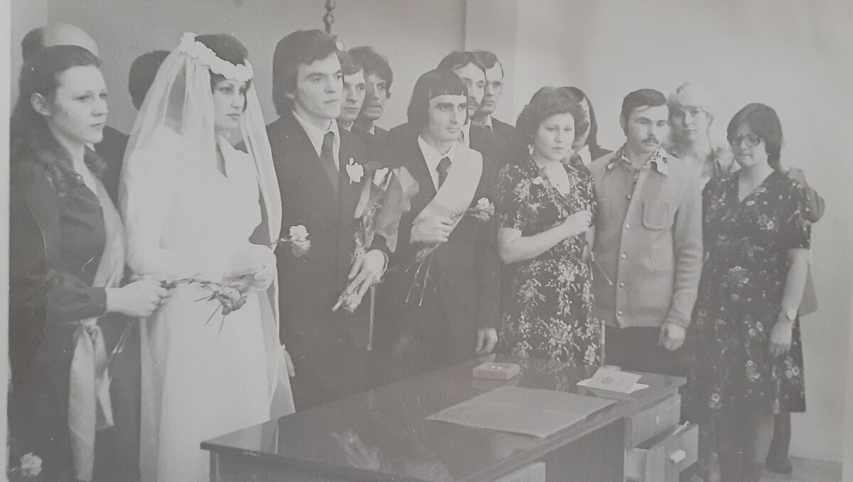 Комсомольская свадьба. Фото автора.