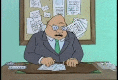 
Директор школы, где учатся Бивис и Баттхед