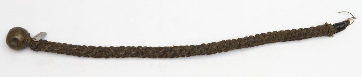 Кистень (Россия, XVIII век). Из собрания ГИМ. Длина 58 см; диаметр 4 см.