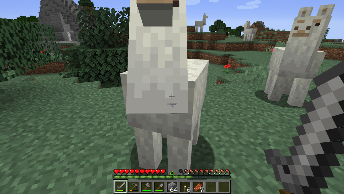 Ламы. Их я убил ради кожи.