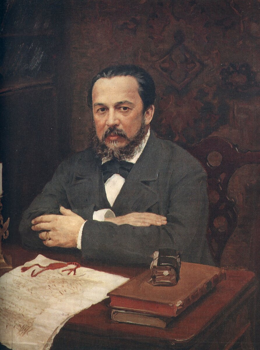 И.С. Куликов. Портрет графа А.С. Уварова. 1916 год