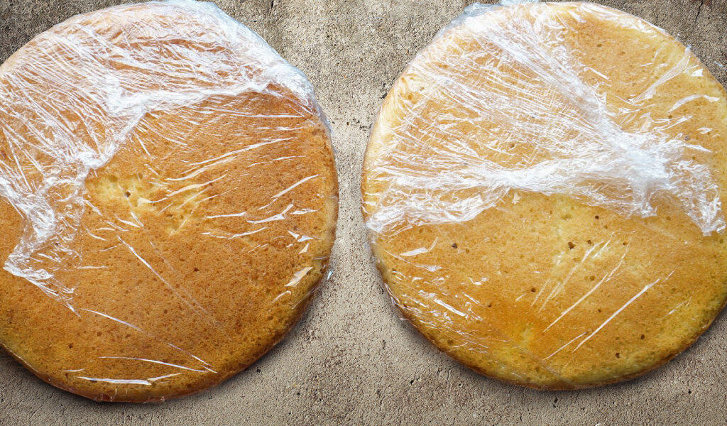 Хранение бисквита