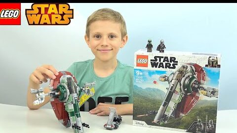 Lego STAR WARS - Мандалорец и Звездолёт Бобы Фетта 75312 - Даник и ЛЕГО Звёздные Войны