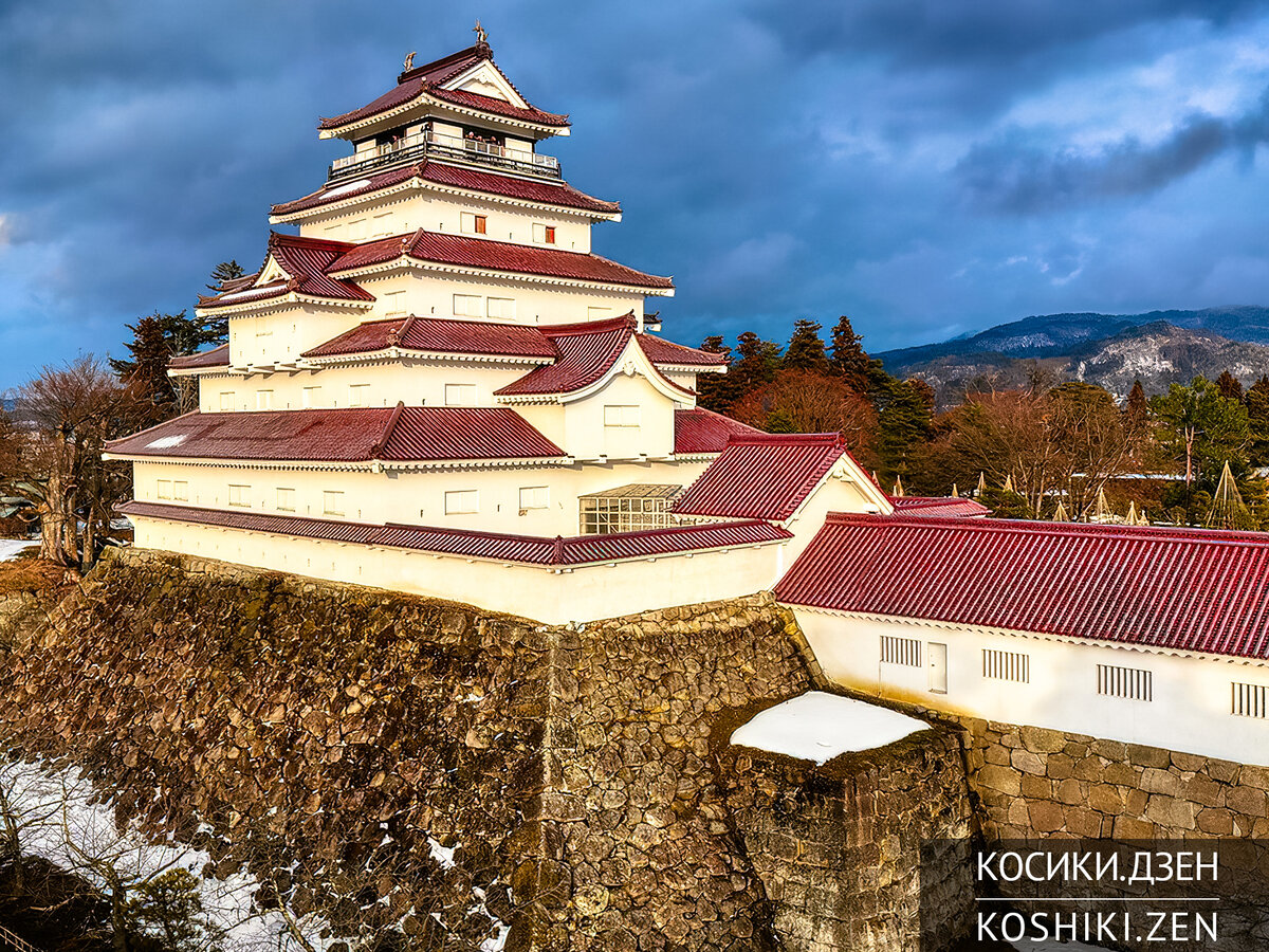 Замок Айдзу-Вакамацу. Префектура Фукусима.