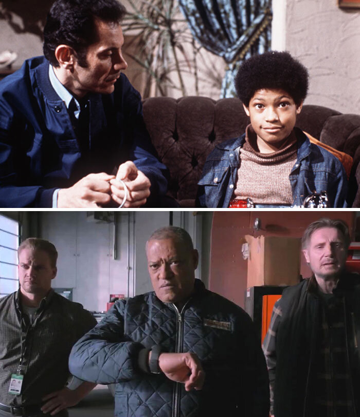 Кадры из фильмов с участием Лоуренса Фишберна (Фото: из открытых источников)