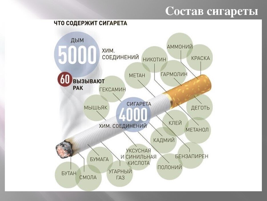 Состав сигареты картинки