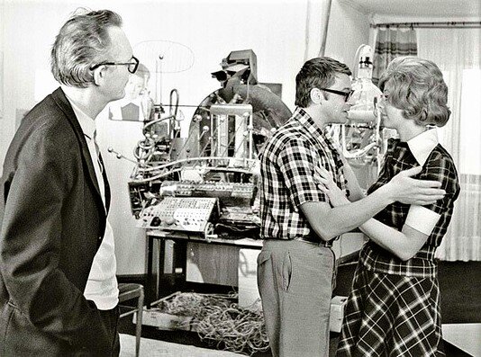 На съёмках фильма "Иван Васильевич меняет профессию"