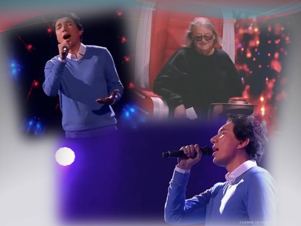 коллаж автора  из стоп кадров выпуска