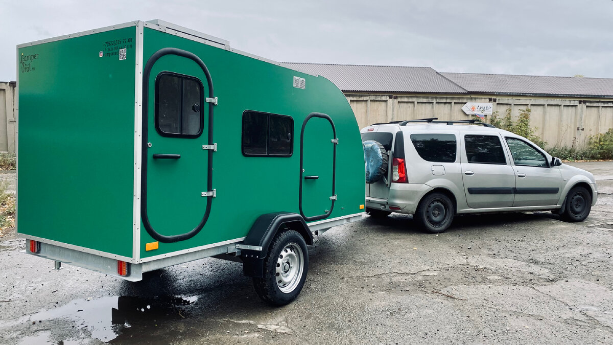 В сцепке с LADA largus